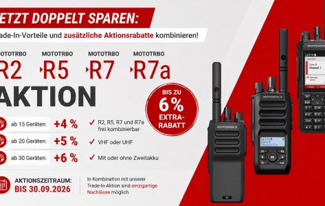 Motorola MotoTRBO Kombiaktion